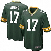 Nike Men & Women & Youth Packers #17 Davante Adams Green Team Color Game Jersey,baseball caps,new era cap wholesale,wholesale hats